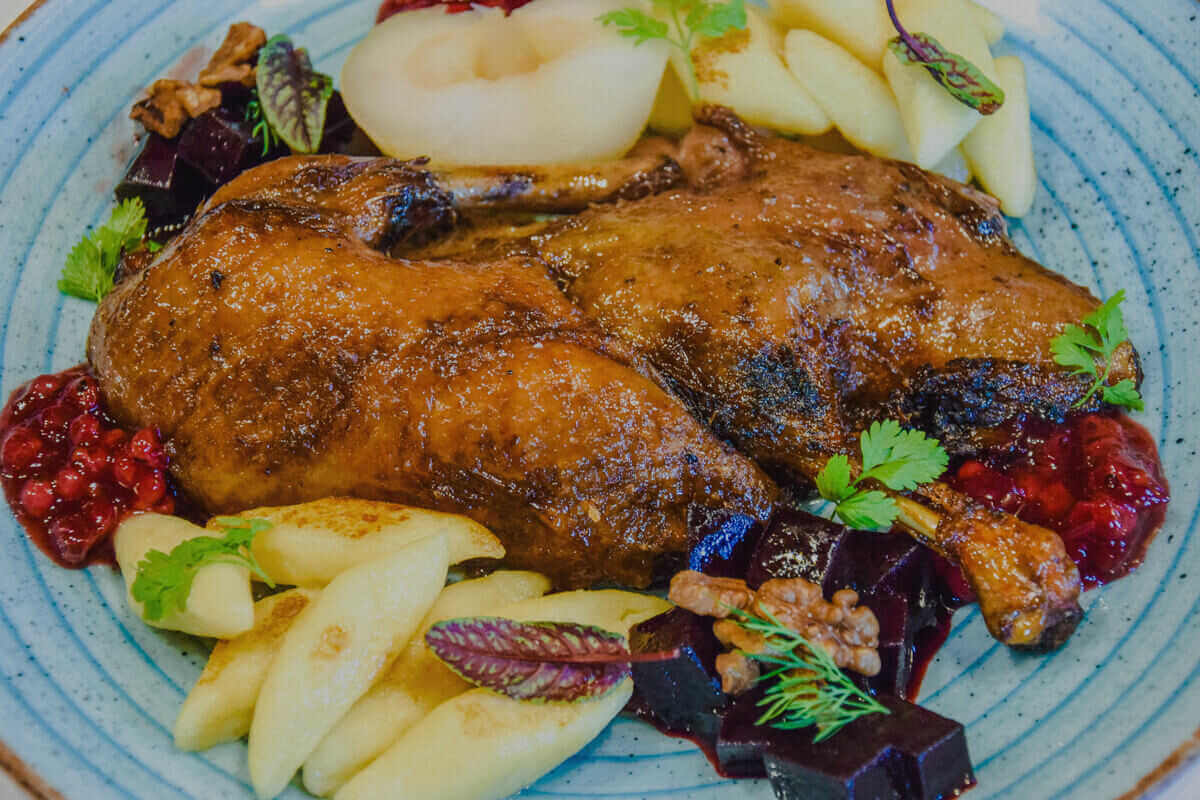 Danie kuchni polskiej serwowane w Restauracji Na Skrajnej